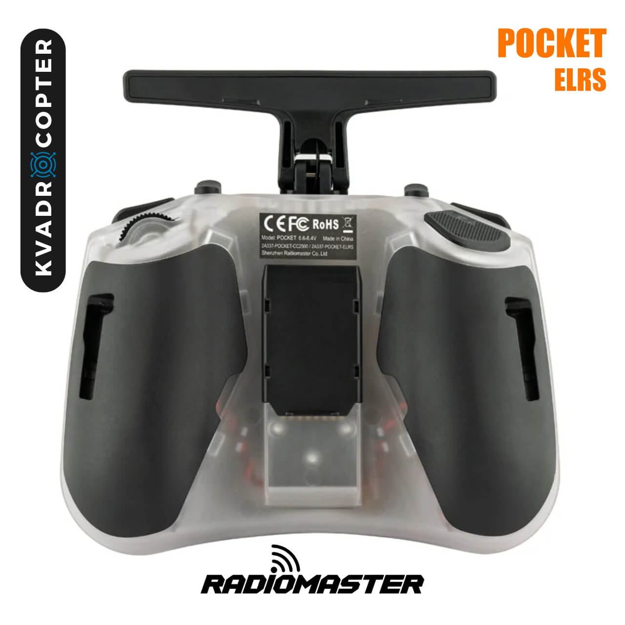 Пульт RadioMaster Pocket ELRS Transparent EdgeTX