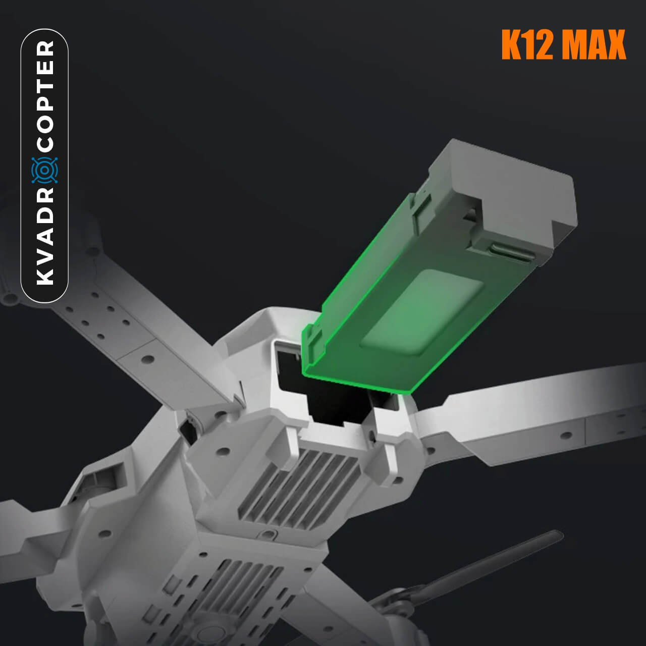 Акумулятор для дрона K12 Max 1800 мА·год 3,7 В Li-Ion