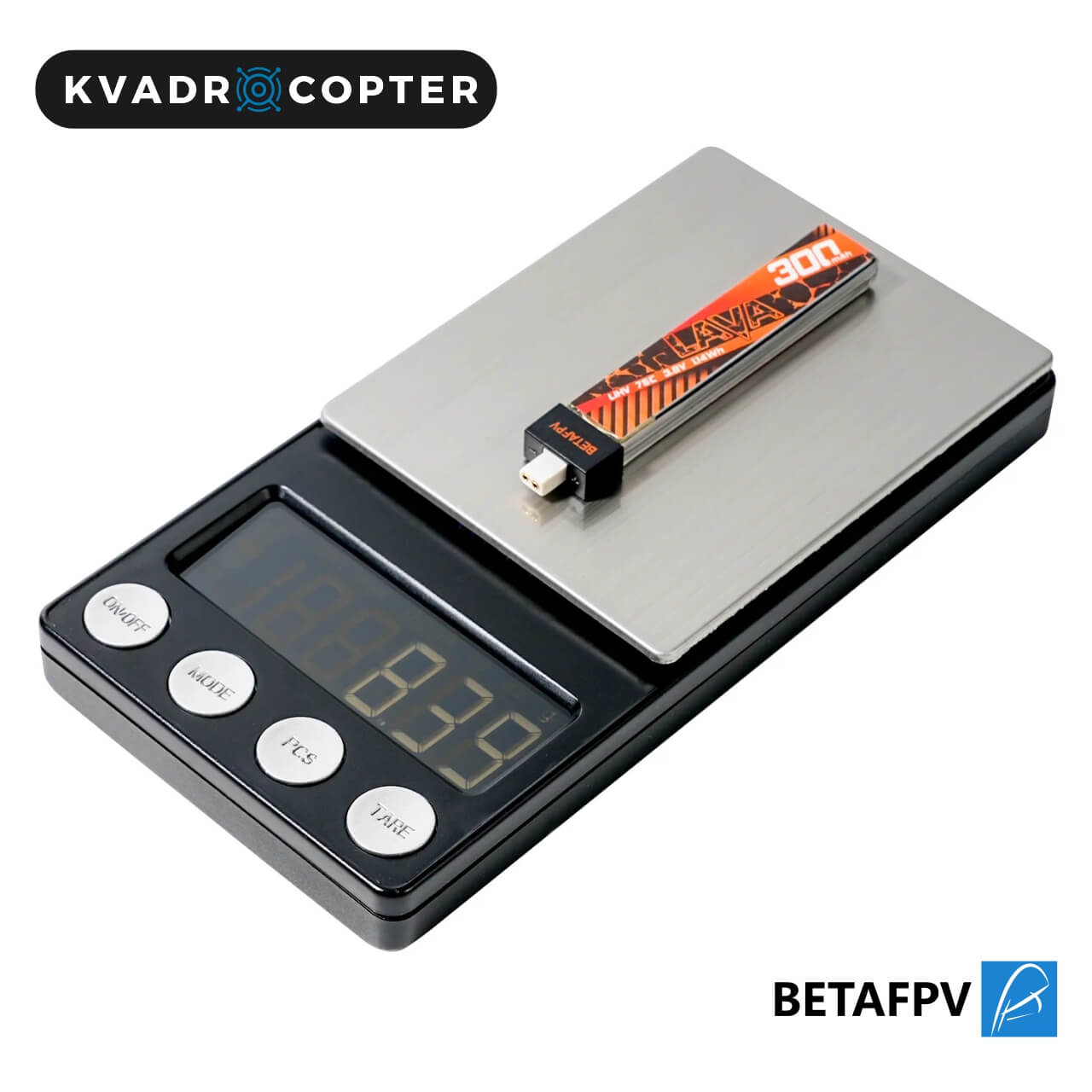 Акумулятор BetaFPV Lava 1S 300 мА·год 75C (5 шт)