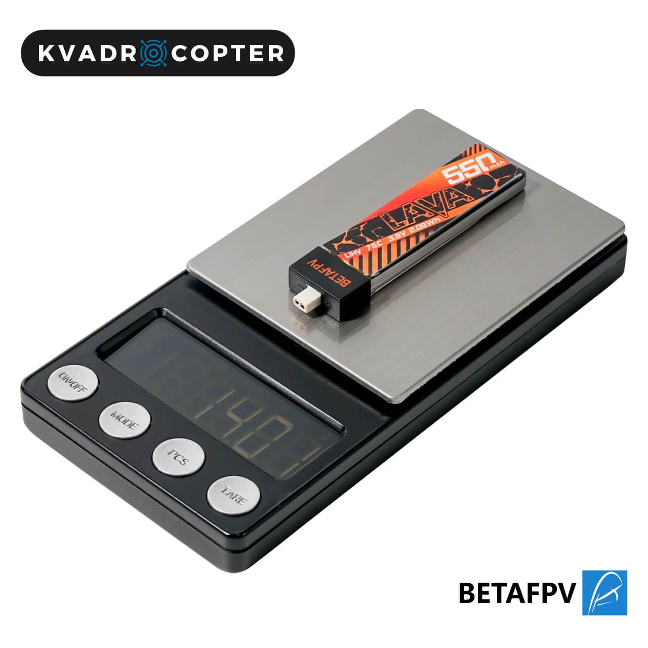 Акумулятор BetaFPV Lava 1S 550 мА·год 75C (4 шт)