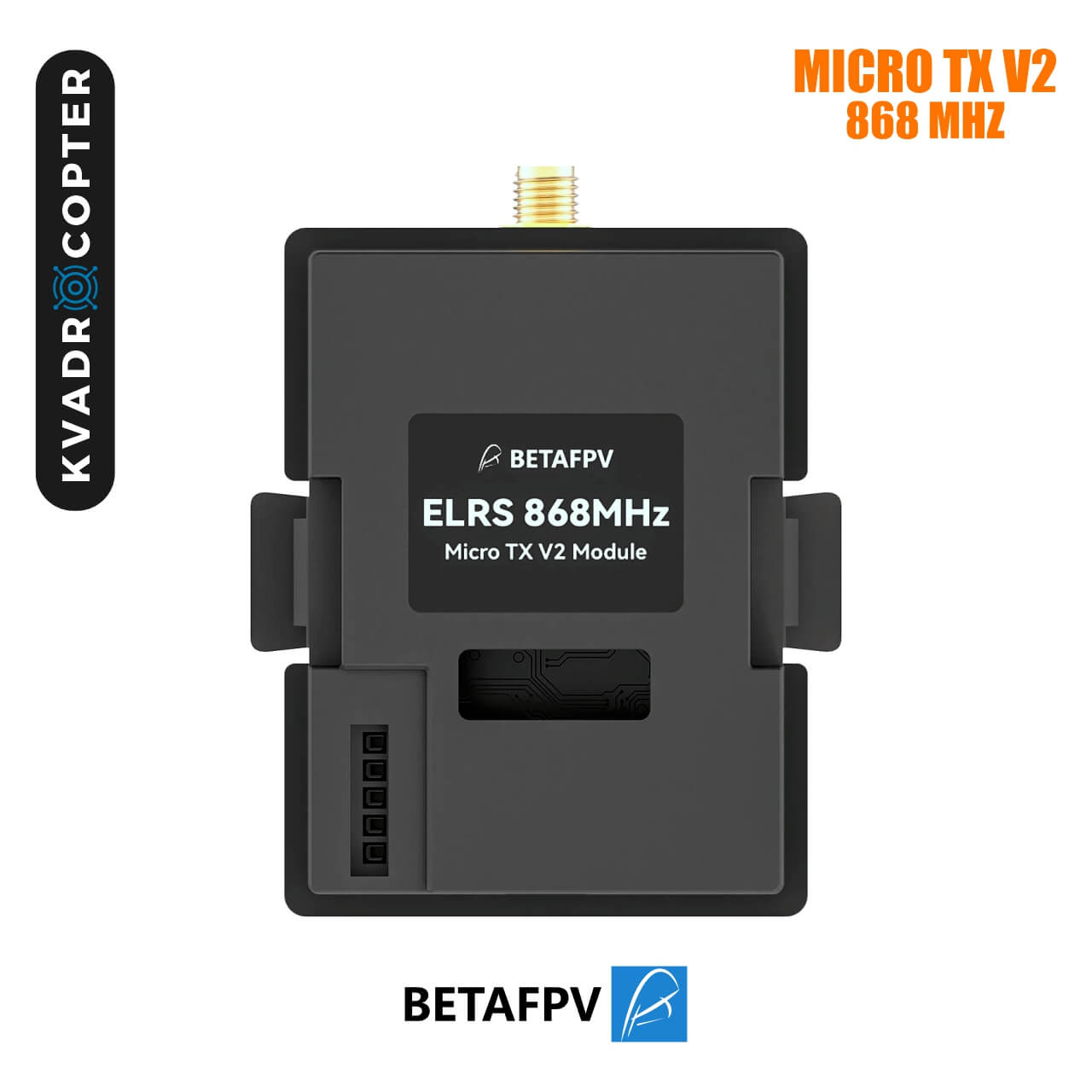 BetaFPV Micro TX V2 Module ELRS 868MHz, 2W