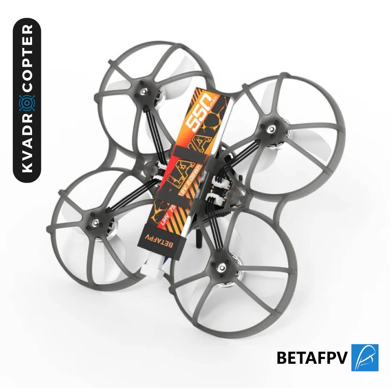 Квадрокоптер BetaFPV Meteor75 Pro HD ELRS 2,4 ГГц з DJI O4 Air Unit