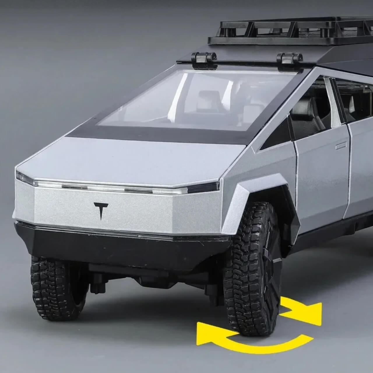 Машинка на радіокеруванні для кемпінгу JRC-C8817 Camp 1:18 Tesla Cybertruck RC Grey